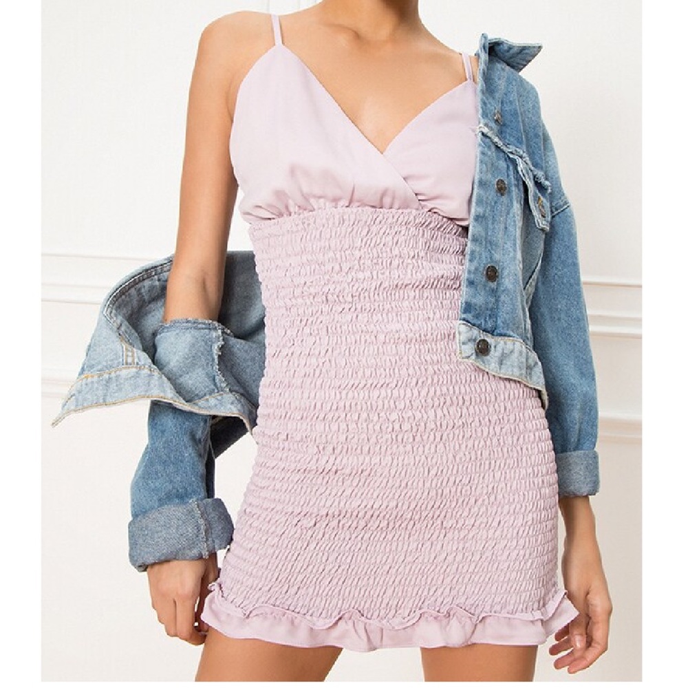 Superdown Smocked Dress